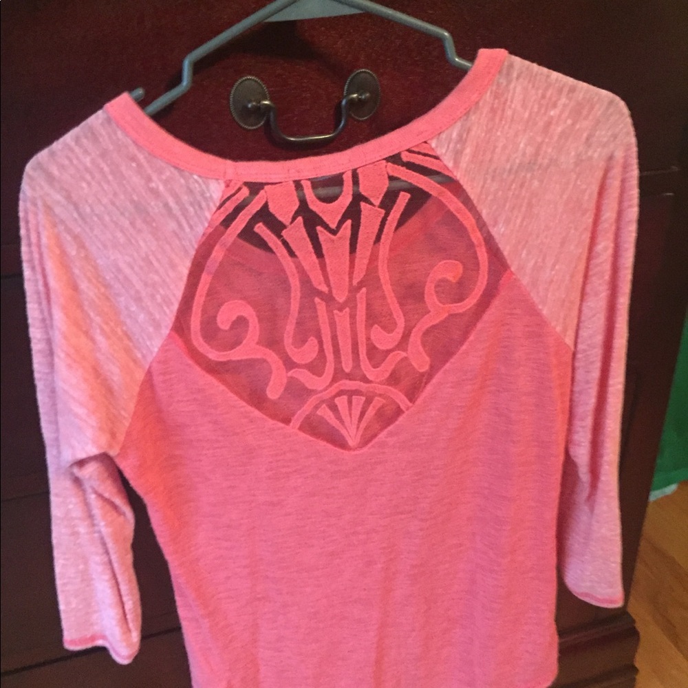 2 Maurice's 3/4 sleeve shirts. Both size small.